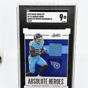 2016 PANINI ABSOLUTE DERRICK HENRY SGC 9